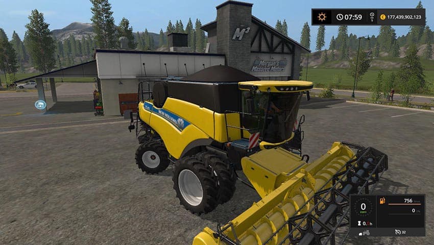 NEW HOLLAND CR 5.85 EVO