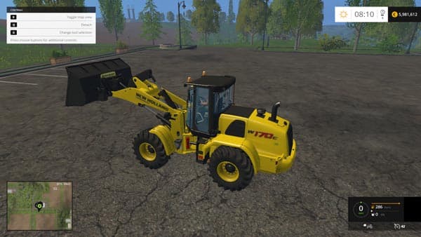 NEW HOLLAND SHOVEL 10.000 LITERS 2