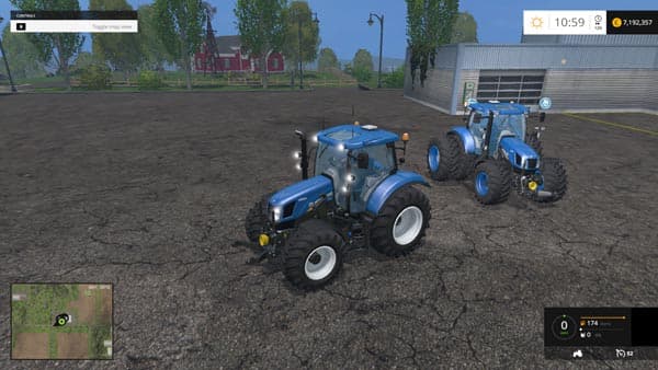 NEW HOLLAND T6160 TWIN PACK 2