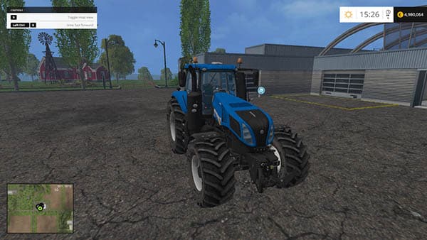 NEW HOLLAND T8 320 WASHABLE 3
