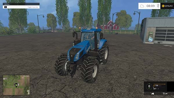 NEW HOLLAND T8 320 3