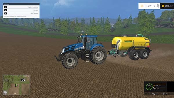 NEW HOLLAND T8 320