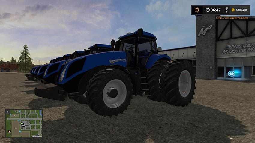 NEW HOLLAND T8 3