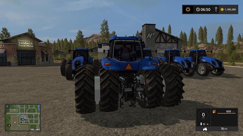 NEW HOLLAND T8 2