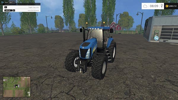 NEW HOLLAND TG 285 3