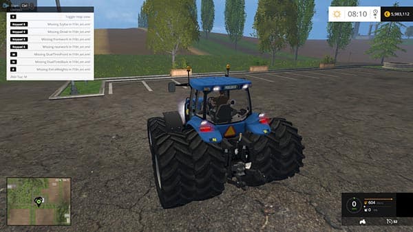 NEW HOLLAND TG 285 2