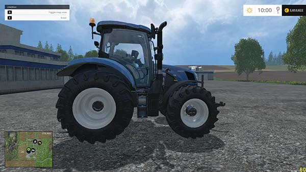 NH T6.160 REAL ENGINE