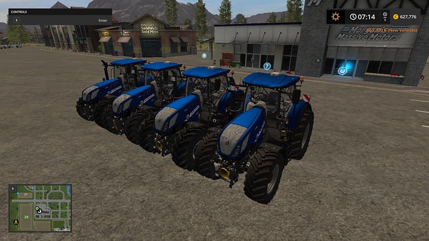 NH T7 BLUEPOWER 290-315 3