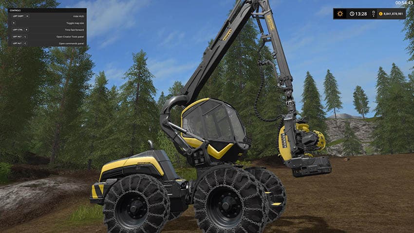 NRM17 Ponsse Wolverine 3