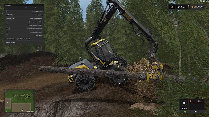 NRM17 Ponsse Wolverine