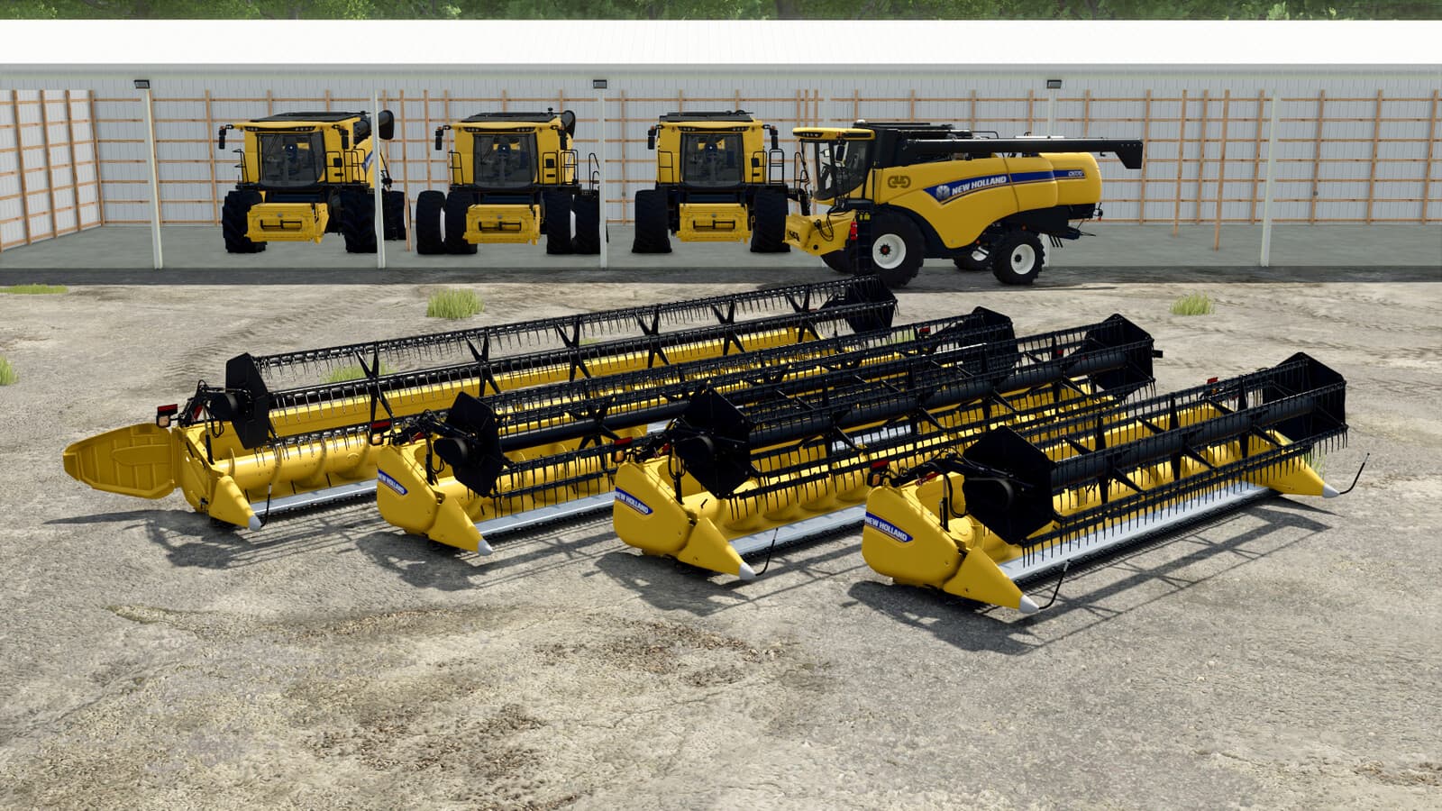 New Holland 740CF Flex Headers 6