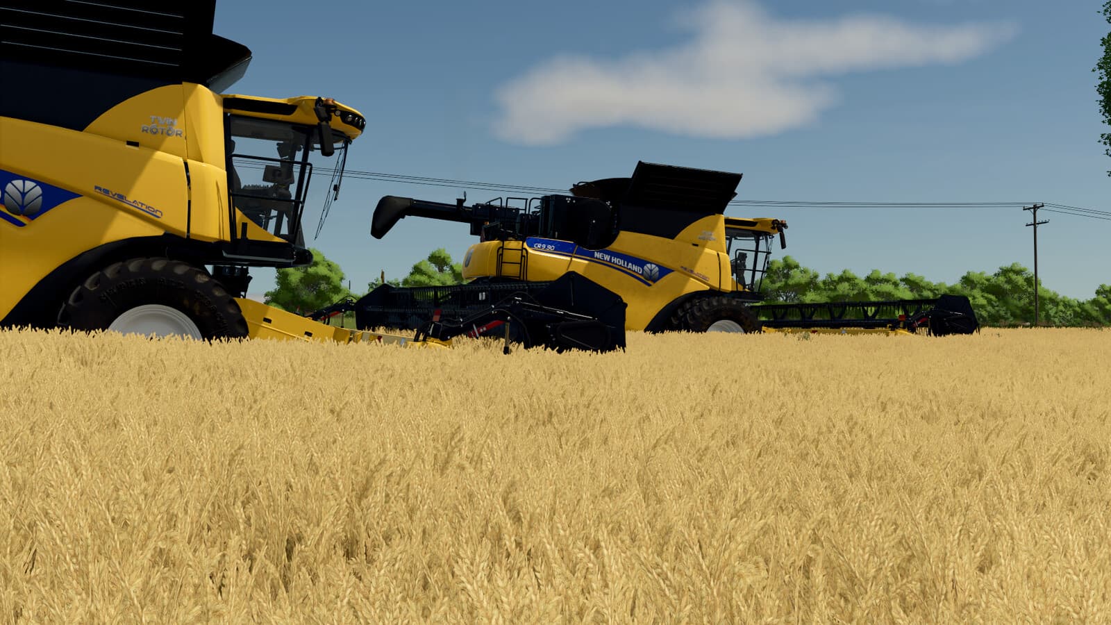 New Holland 740CF Flex Headers 4