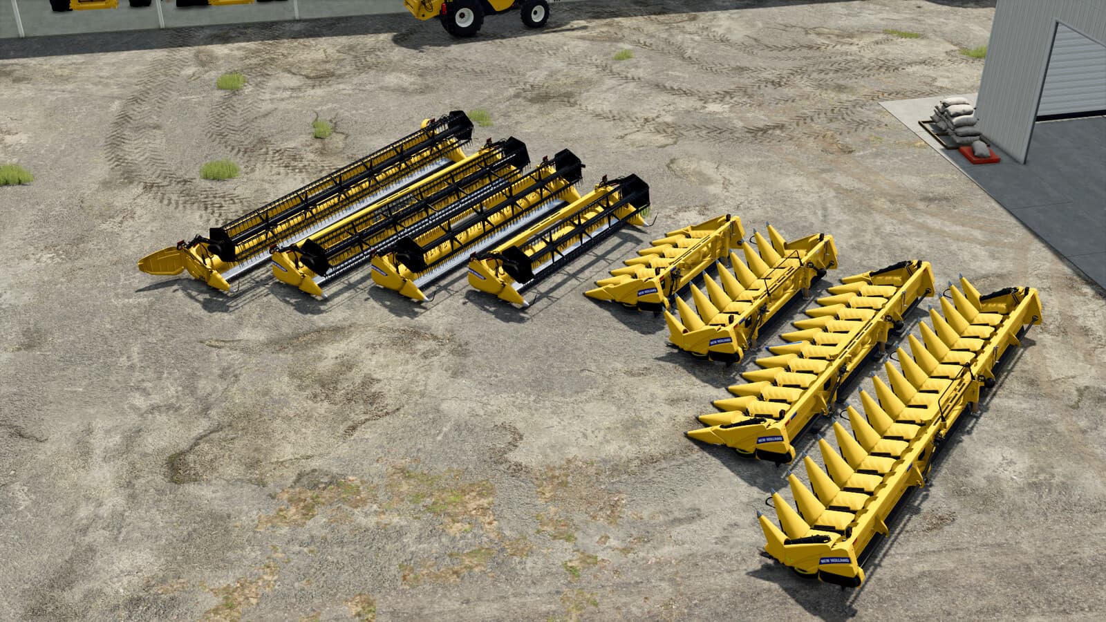 New Holland 740CF Flex Headers 2