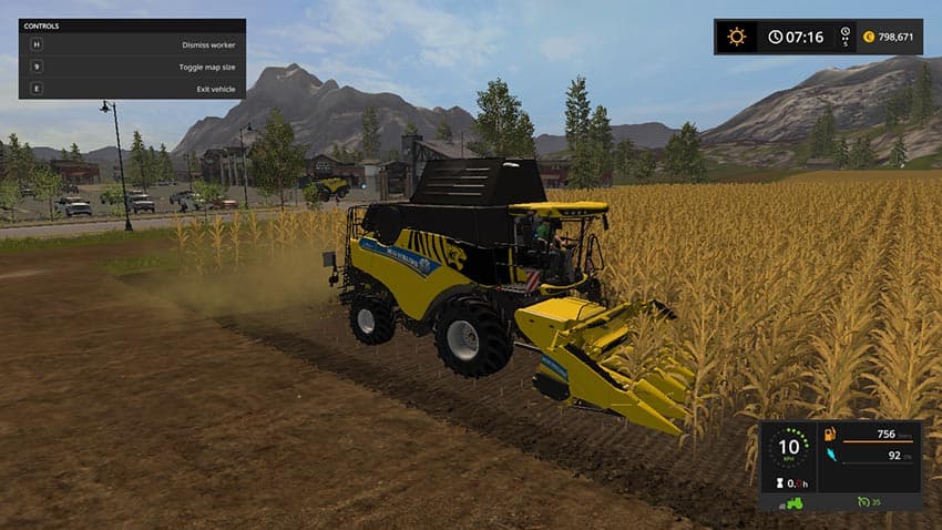 New HOLLAND CR 6.90