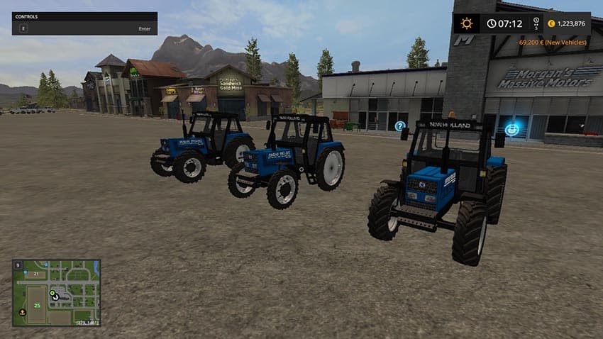 New Holland 110-90 Blue [MP] 3