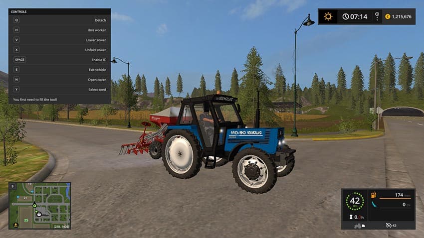 New Holland 110-90 Blue [MP]