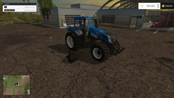 New Holland T8.435 + NH Weight 4