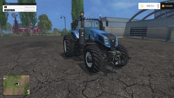 New Holland T 8.275 Twin Wheels 2