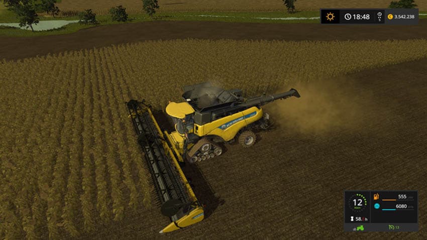 New Holland 45ft with sunflowers [MP] 2