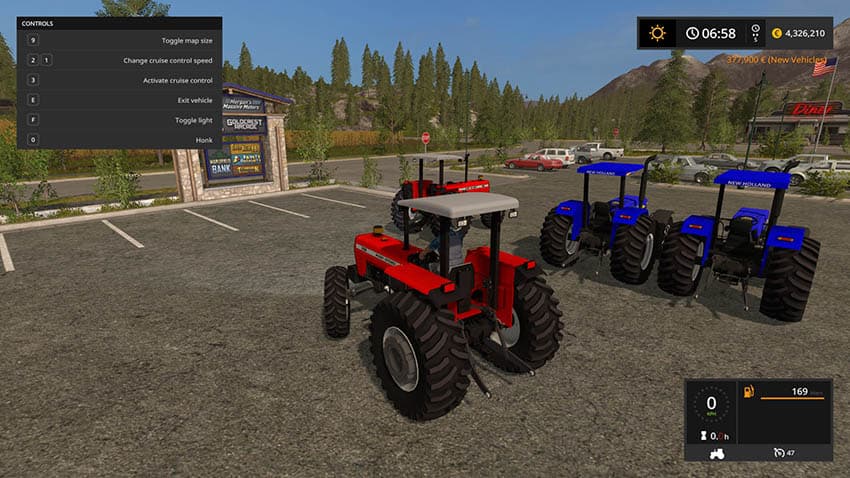 New Holland 7630 + MF 292 BR 2