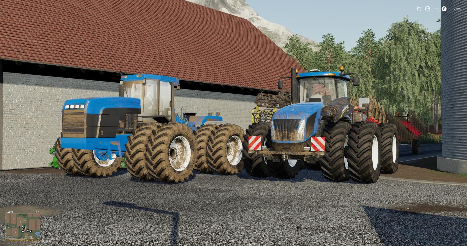 New Holland 9822
