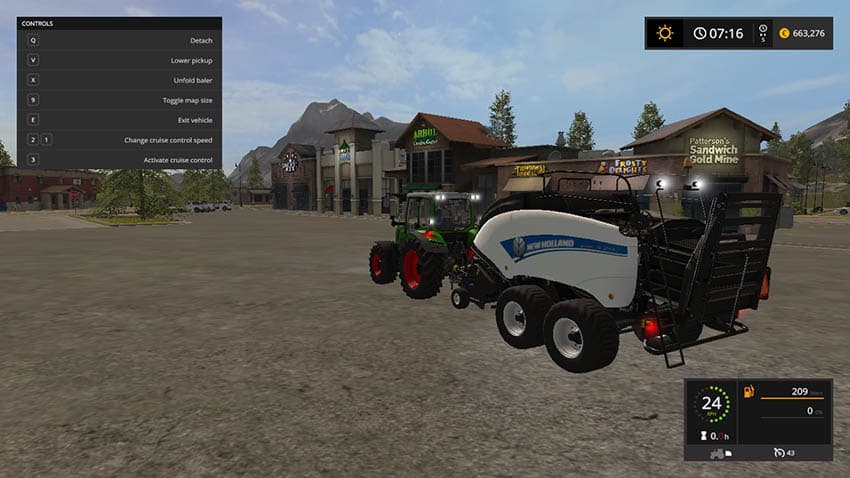 New Holland BB 1290 with color selection [SP]