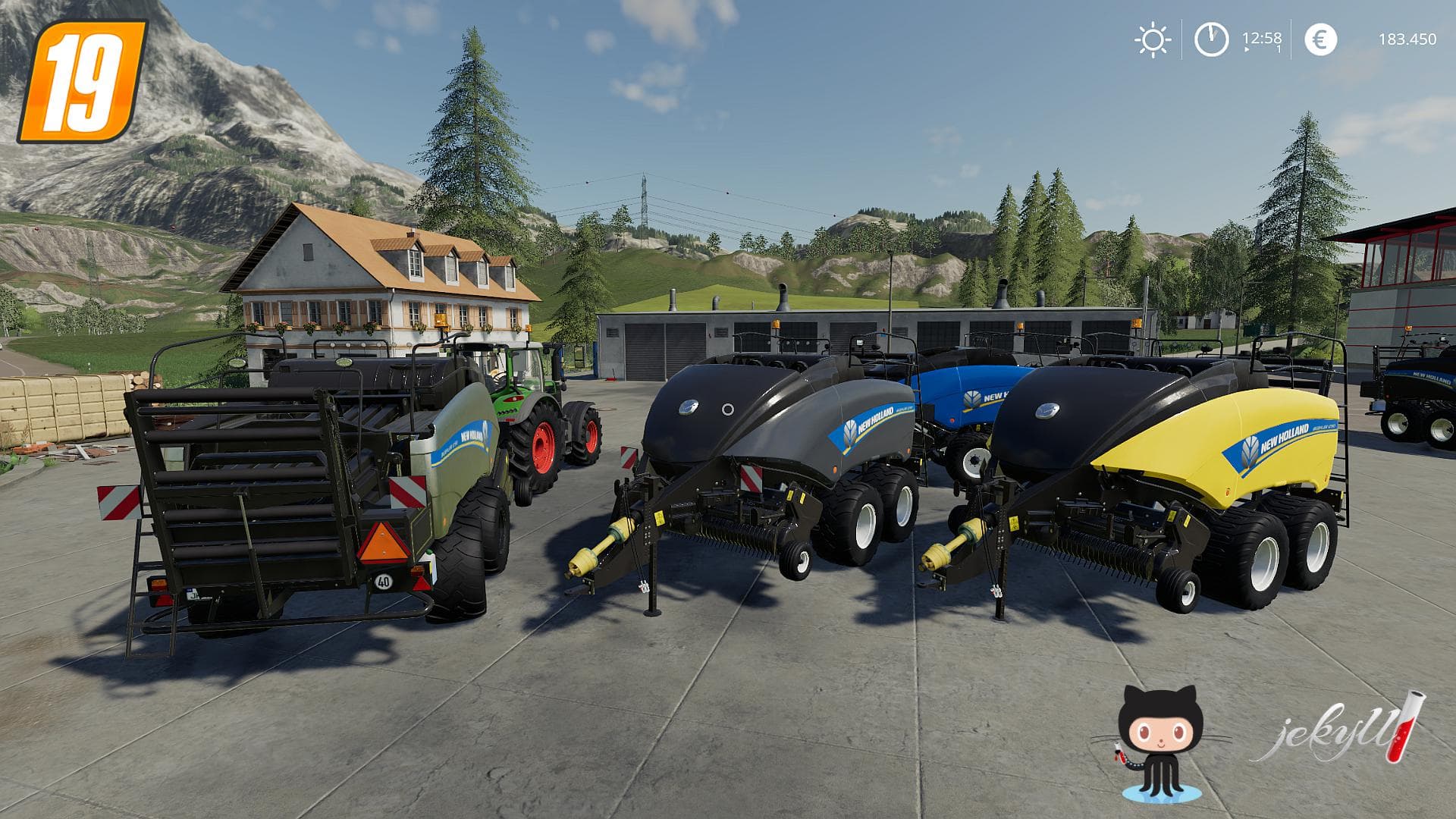 New Holland BB1290 3