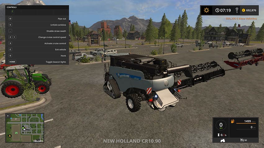 New Holland CR 10.90 Pack [SP] 2