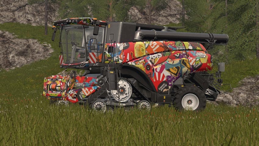 New Holland CR 1090 Sticker Bomb [MP]