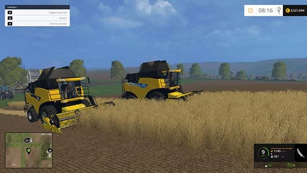 New Holland CR 9090 960 Pack