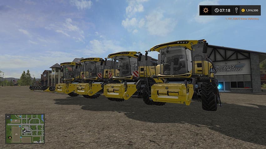New Holland CR Extended Pack 3