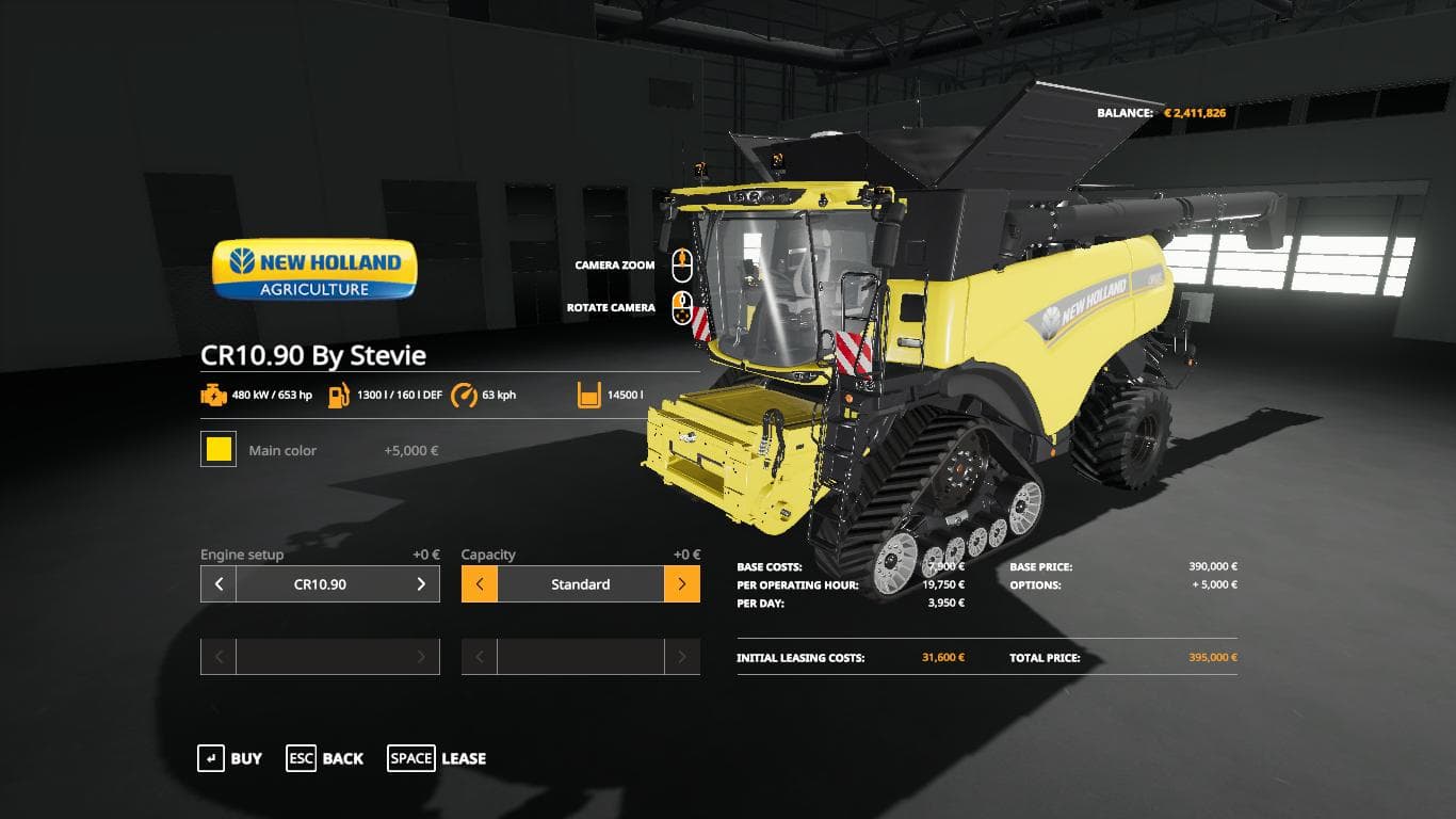 New Holland CR1090 by Stevie 2