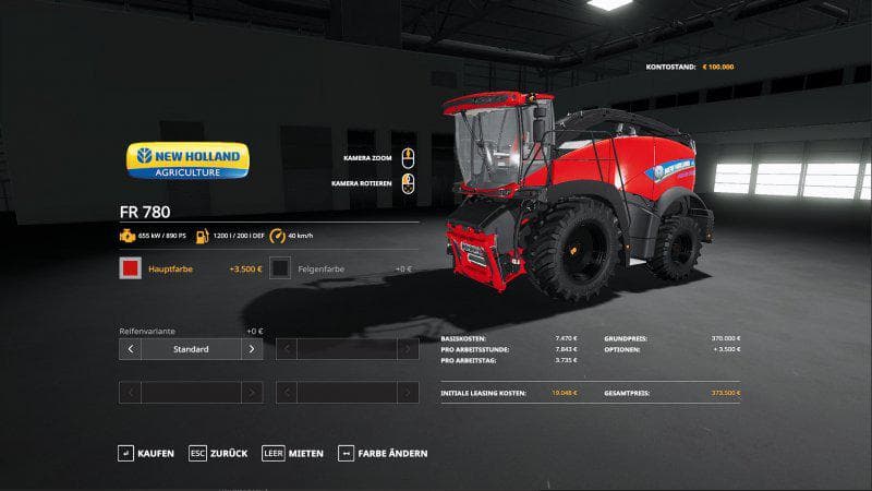 New Holland FR 780 MultiColor