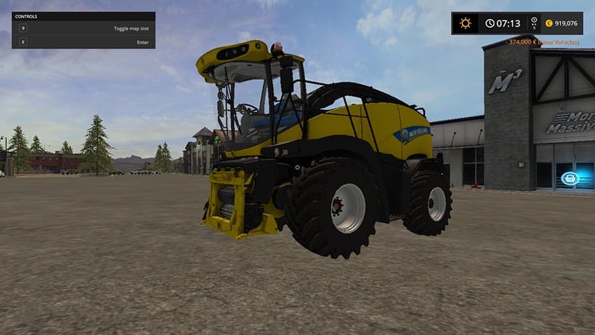 New Holland FR850 with Bunker [MP] 3