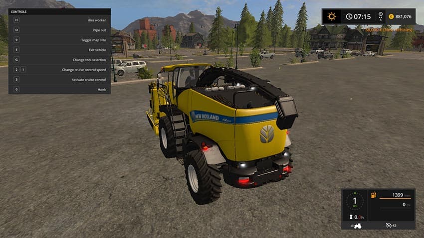 New Holland FR850 with Bunker [MP] 2
