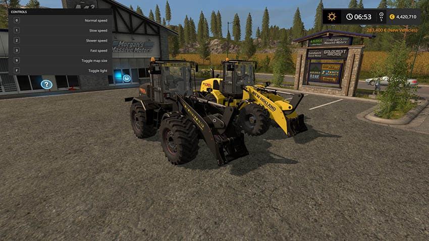 New Holland Radlader Pack 3