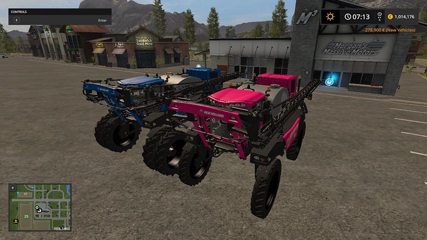 New Holland SP400 sprayer pack 3