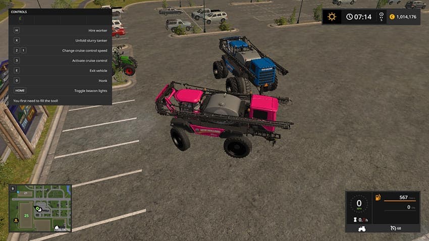 New Holland SP400 sprayer pack 2
