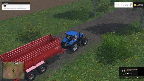 New Holland T 7040 2
