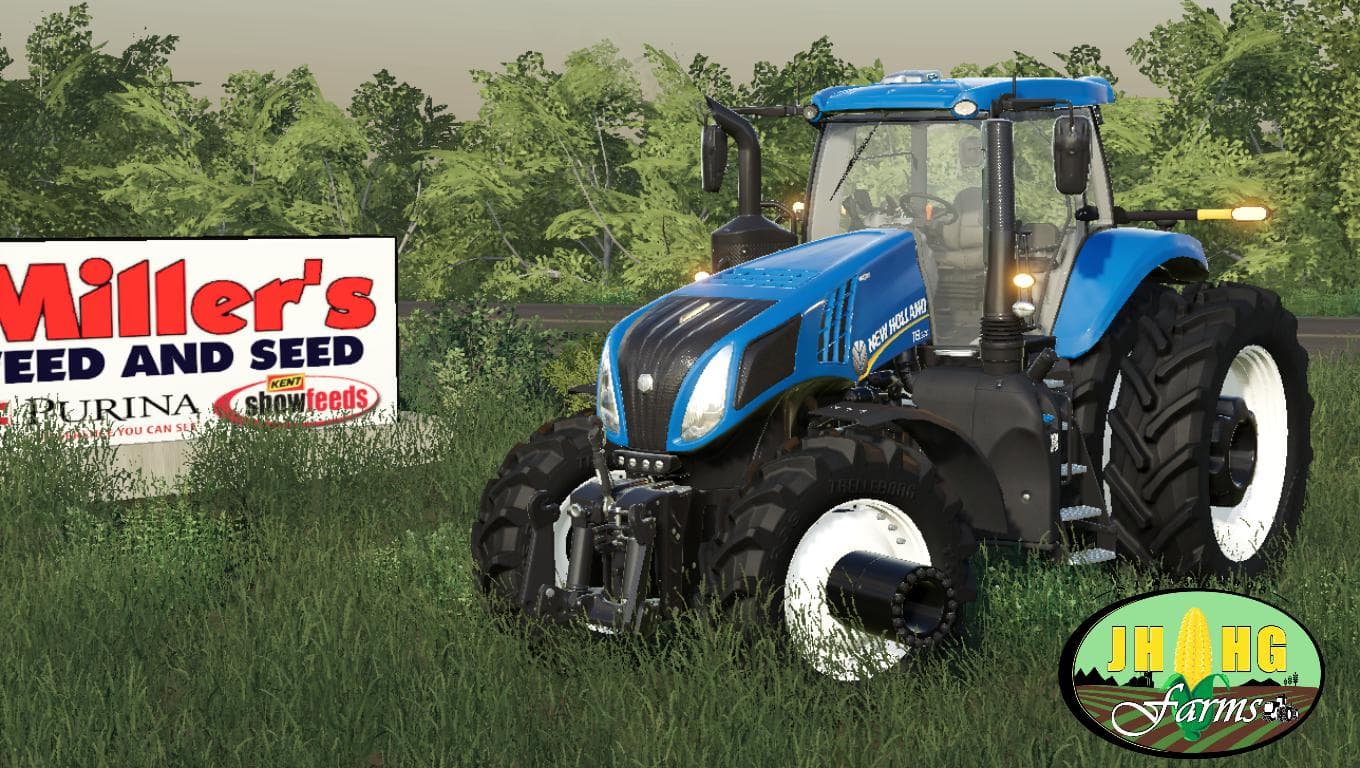 New Holland T.8 Row Crop 3