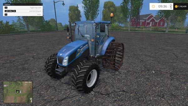 New Holland T4.75 With Iron Wheel 3