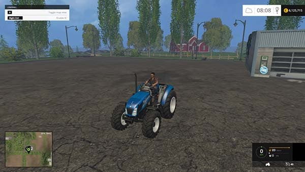 New Holland T4 no roof 3