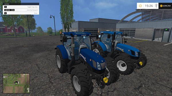 New Holland T6.175 [MP] 3