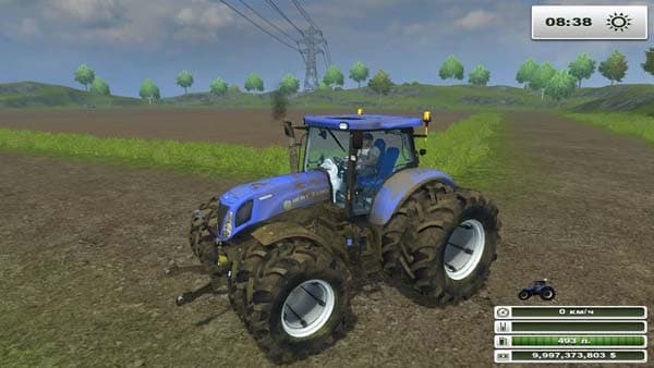 New Holland T7 210 Dirt
