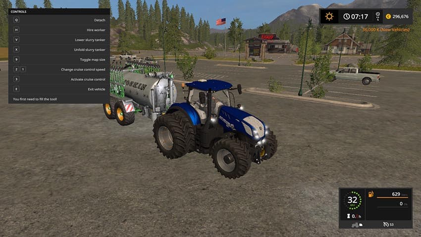 New Holland T7 HD Blue Power 2