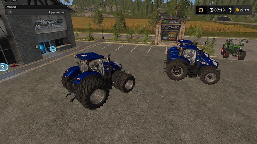 New Holland T7 HD Blue Power