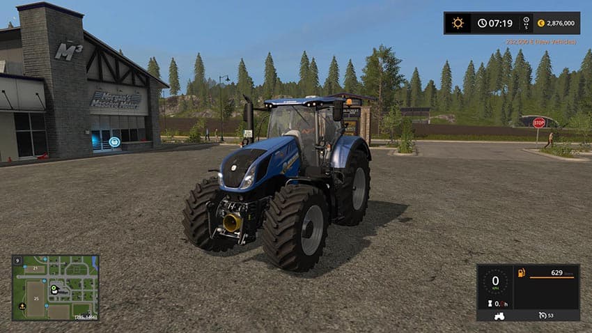 New Holland T7 HD Series 3
