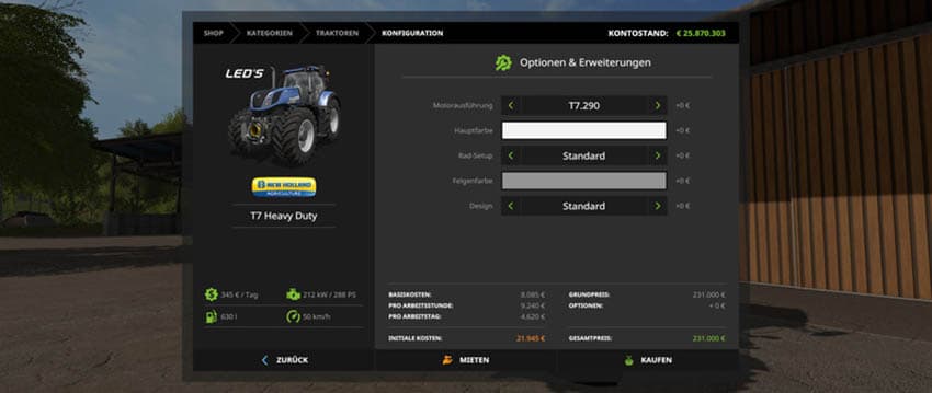 New Holland T7 HD [MP]