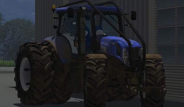 New Holland T7.210 Dirty Forest