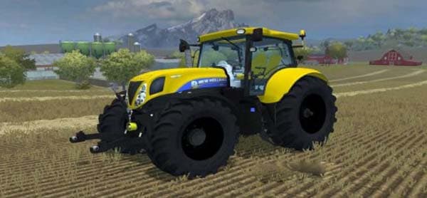 New Holland T7.210 Yellow